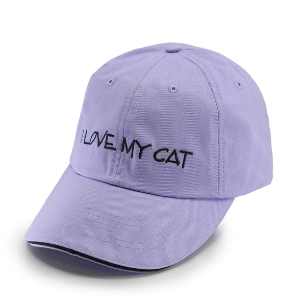 Pet Collection "I Love My Cat" 100% Cotton Adjustable Sports Cap.