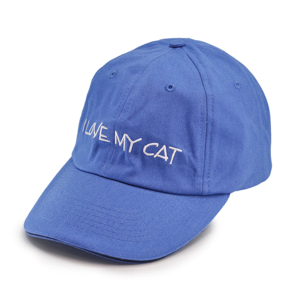 Pet Collection "I Love My Cat" 100% Cotton Adjustable Sports Cap.