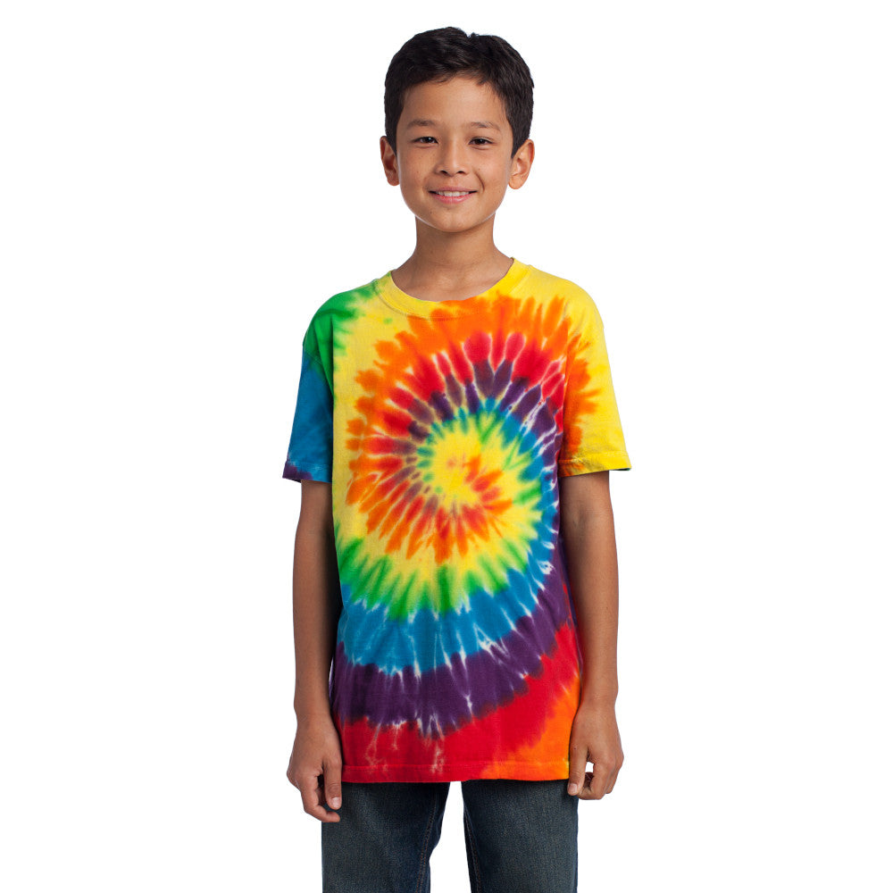 Youth Rainbow Tie-Dye Tee