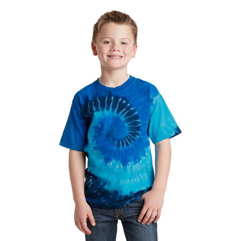 Youth Ocean Rainbow Tie-Dye Tee