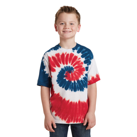 Youth American Spiral Tie-Dye Tee