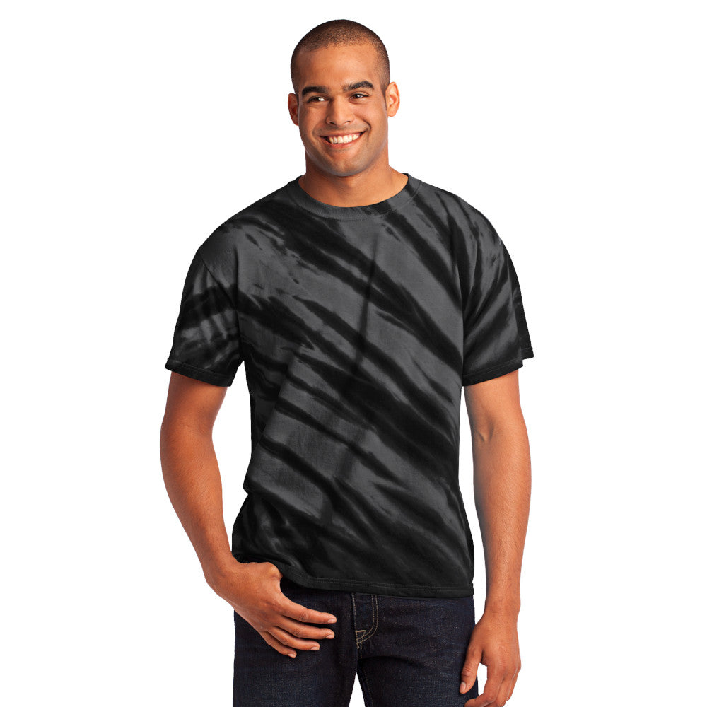 Men's Tiger Stripe Tie-Dye Tee
