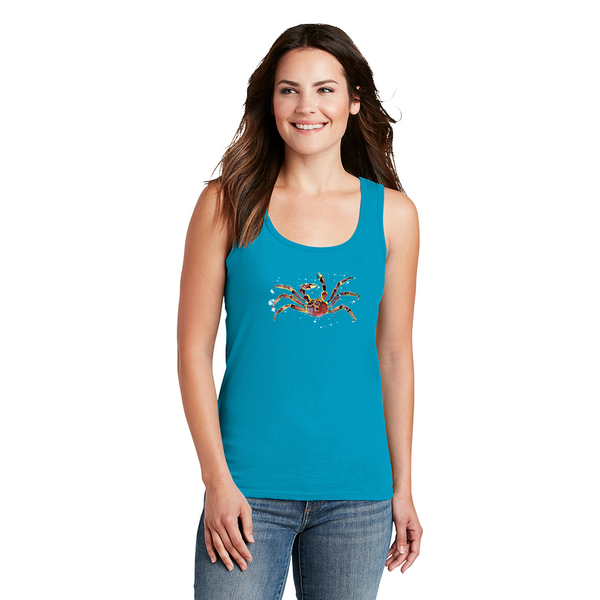 Women's Tank Top. Crab.