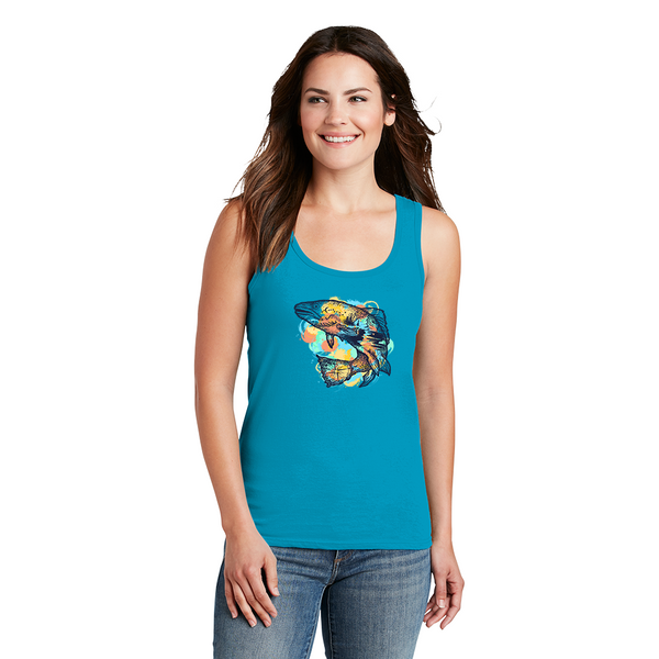 Women's Tank Top. Trout.