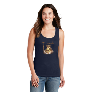 Women's Tank Top. Firepit.