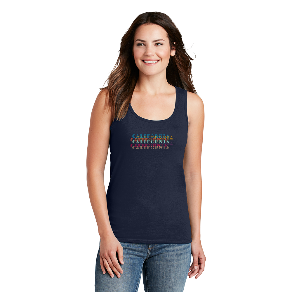 Women's Tank Top. California.