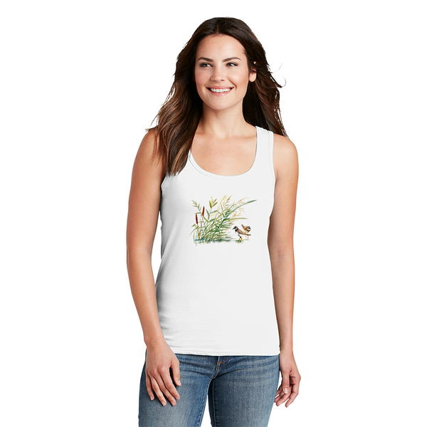 Women's Tank Top. Birds.