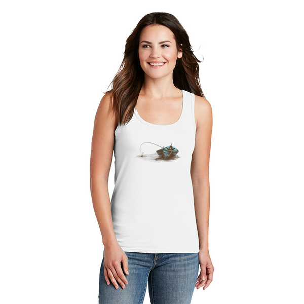 Women's Tank Top. Boat.