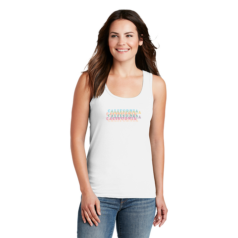 Women's Tank Top. California.