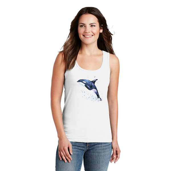 Women's Tank Top. Whale.